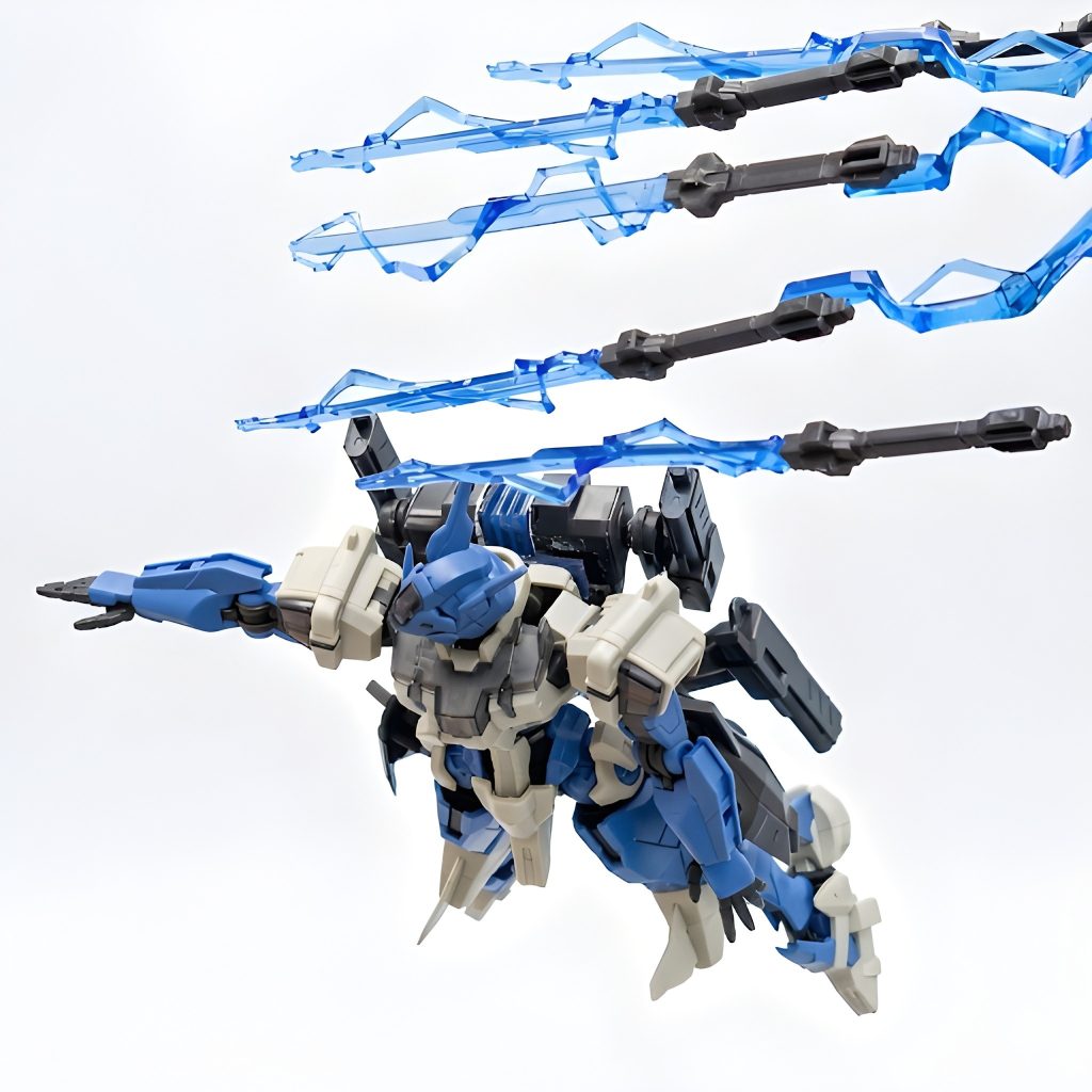 The Manipulator & Electricity Emitter generates blue electrical energy to charge the Narukami blades