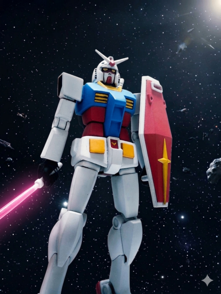 背景を宇宙にしてもらいました。最近のAIは賢いですね。