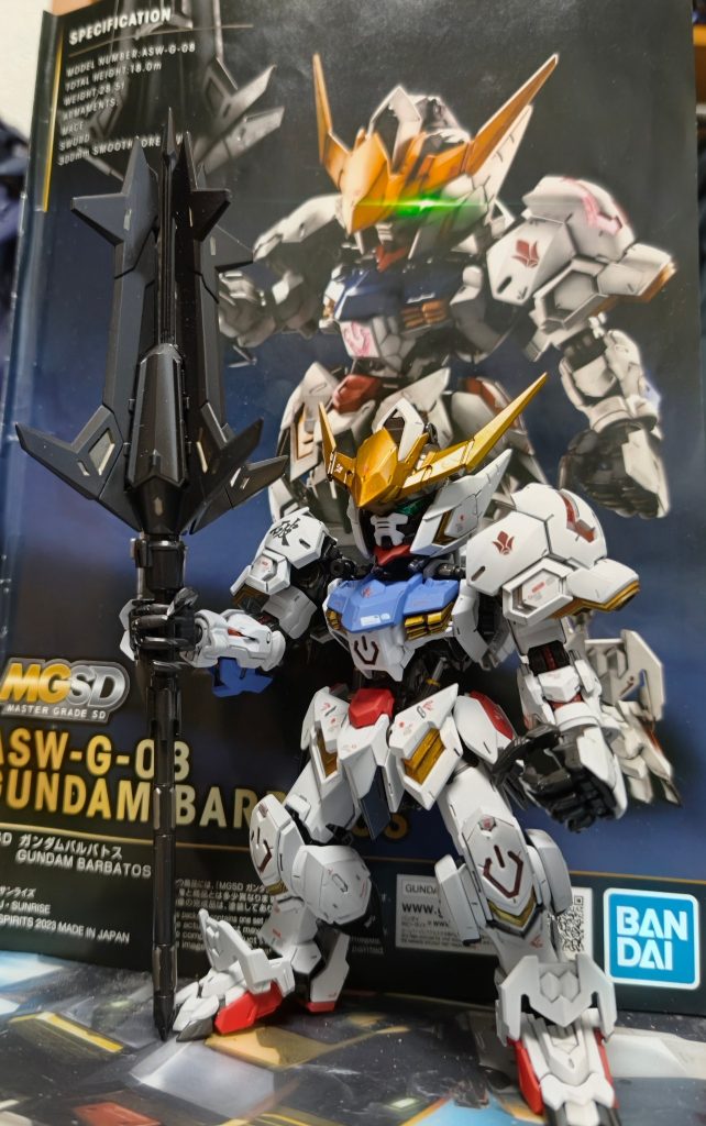 MGSDバルバトス　9割塗装