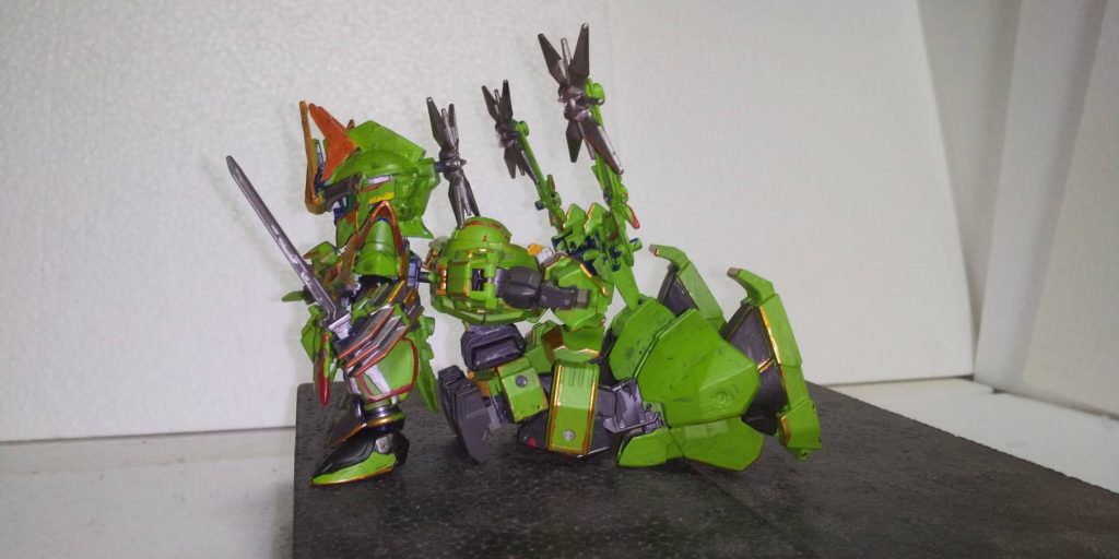 ガンダムベルデカイ–4枚目/制作者：@zankai999