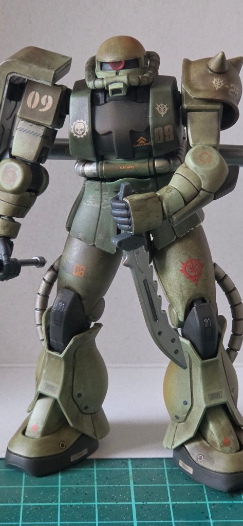 HGUC　ザク2–2枚目/制作者：たこ焼き太郎