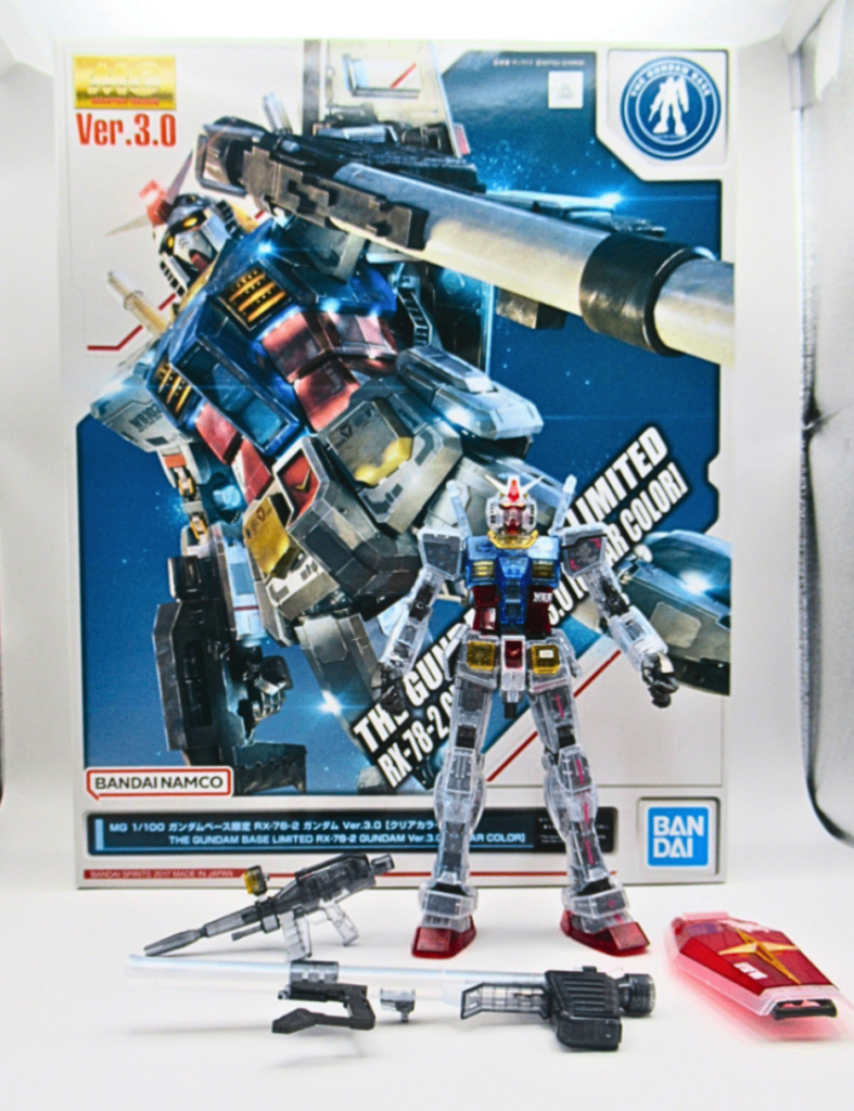 ガンダムベース限定 RX-78-2 ガンダム Gundam Ver.3.0 [Clear Color] by Pandaddy&Co.–7枚目/制作者：Pandaddy