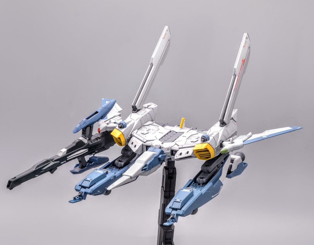 製作はMGのファトゥムやHGGNアームズのパーツを使ってミキシング製作しました