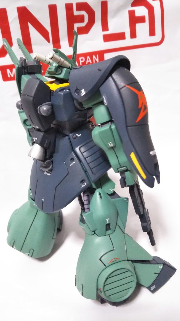背負い物無しバックショット