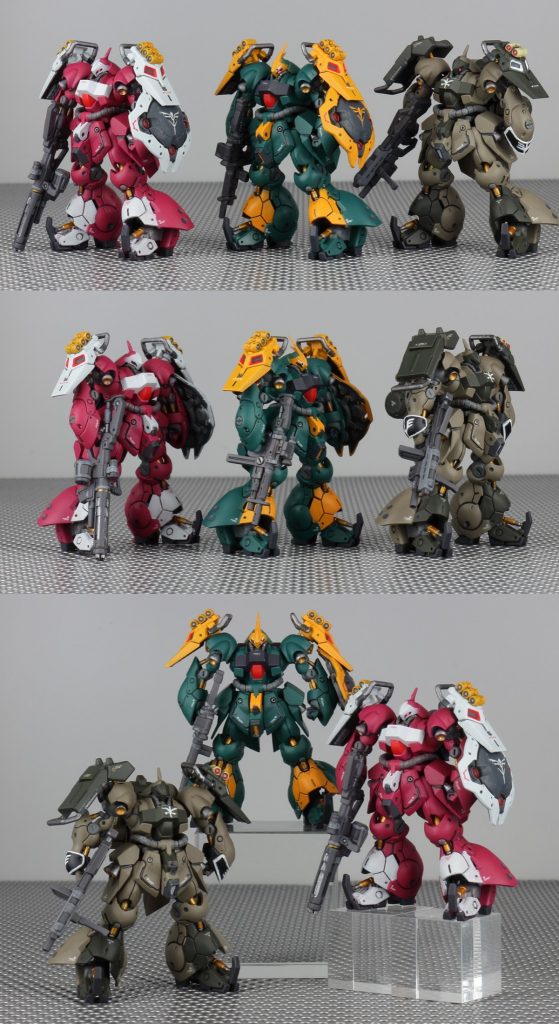ヤクト・ドーガ3タイプ制作しました。