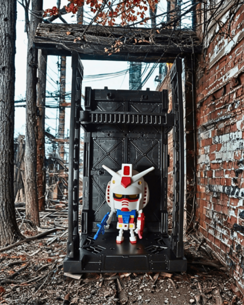 ガンプラくん DXセット GUNPLA-KUN DX SET by Pandaddy&Co.–4枚目/制作者：Pandaddy