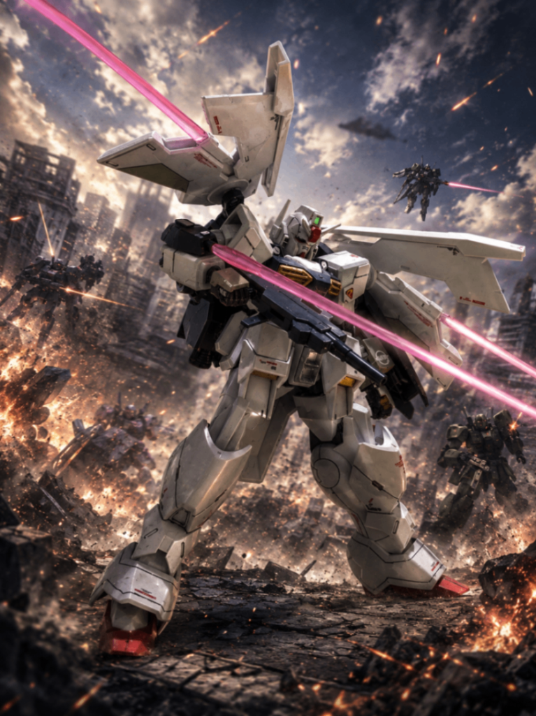 ガンダム アンフィスバエナ–3枚目/制作者：mg-Fx