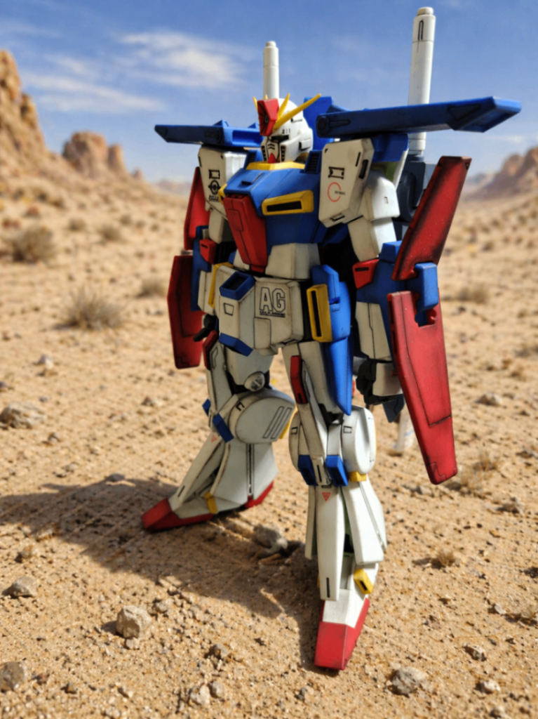 ZZガンダム簡単フィニッシュ