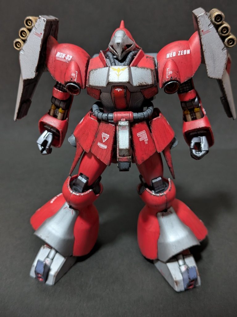 手持ち武装外して正面