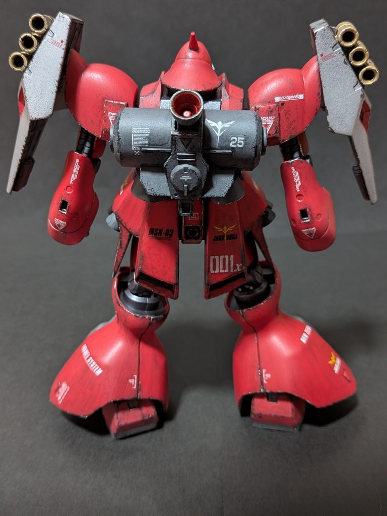 背面