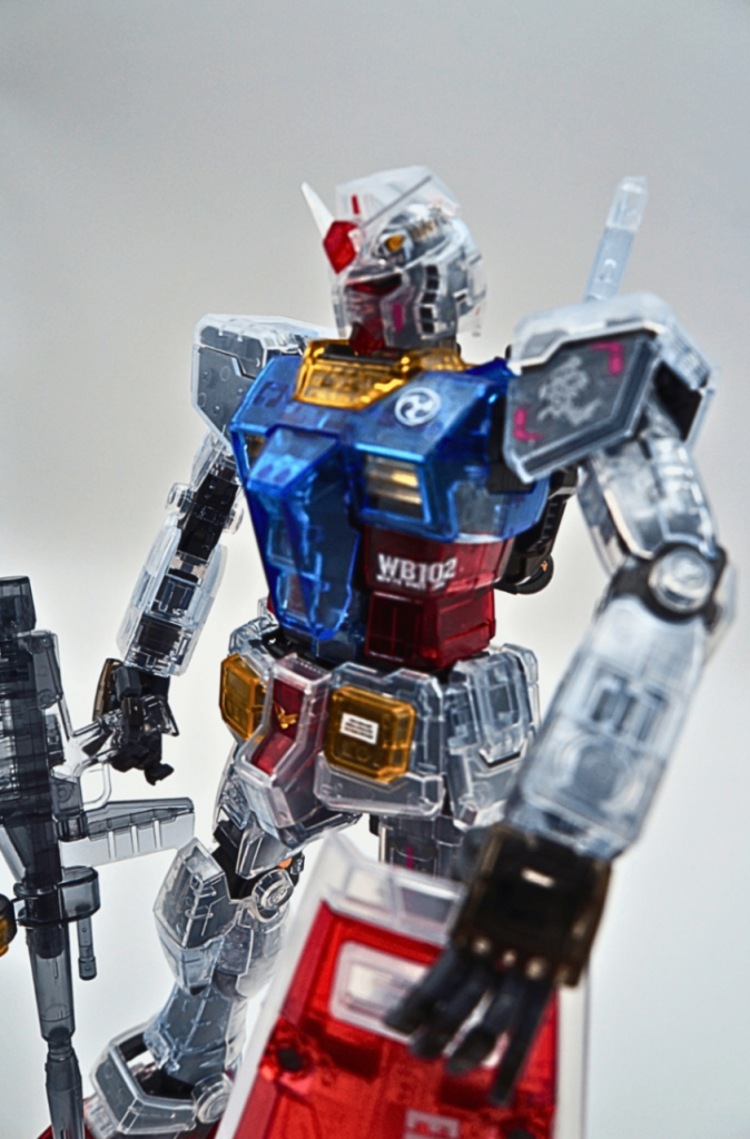ガンダムベース限定 RX-78-2 ガンダム Gundam Ver.3.0 [Clear Color] by Pandaddy&Co.–3枚目/制作者：Pandaddy