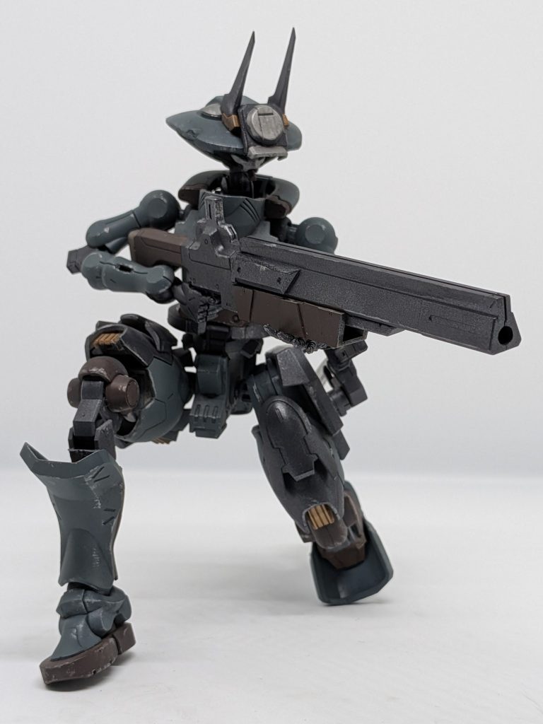タネガシマオモイカネ工房により製造されたアシガル用のライフル主に東北の防人支部「カムイ」が銃器の扱いが長けている