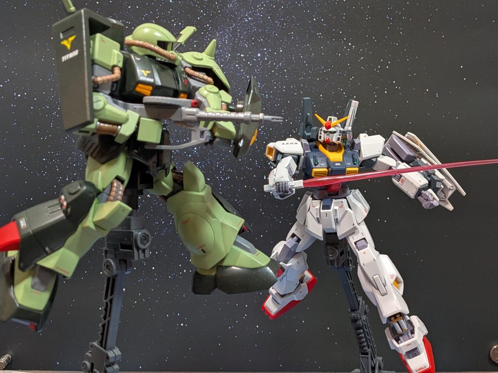ガンダムマーク2！いなくなったと思ったら、その色は何だ！裏切り者〜！