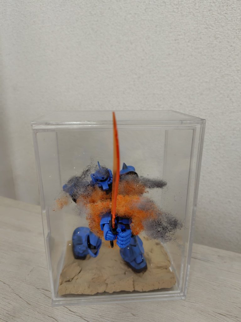 フタを閉めた状態