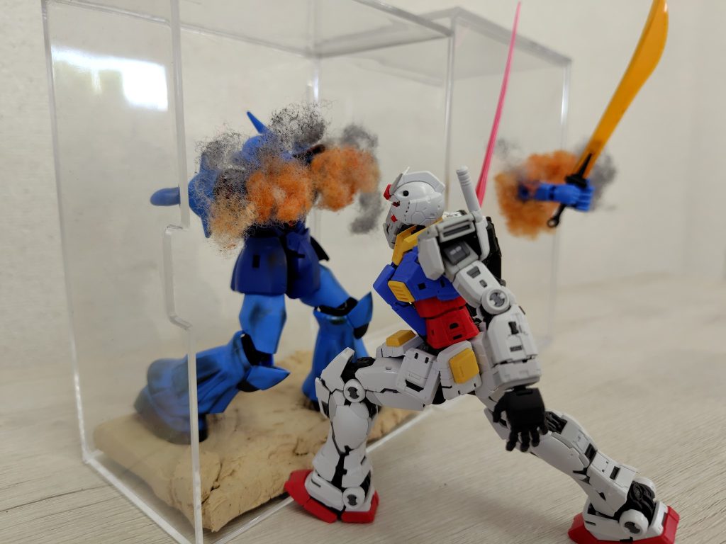 ガンダムVSグフ