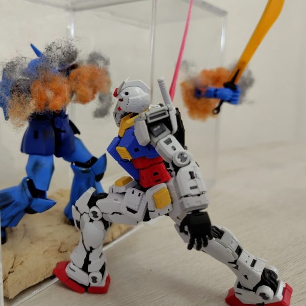 ガンダムVSグフ