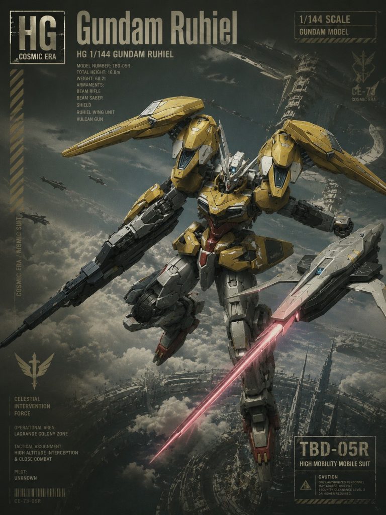 ジャンクを寄せ集めて2機目｢ガンダムルヒエル｣–6枚目/制作者：ぷーやさん