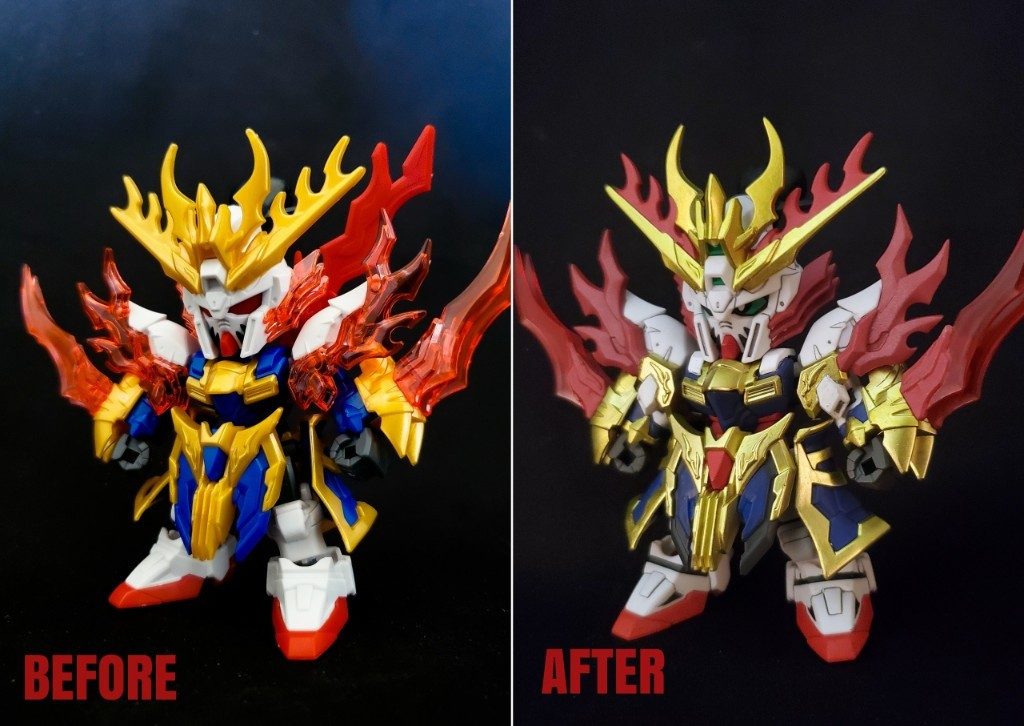 張飛ゴッドガンダム。