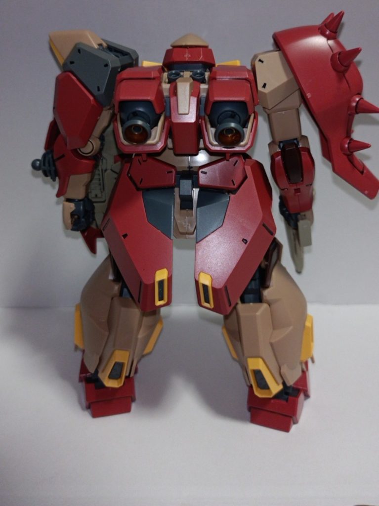 しっかり色分けされててストレスなく組めました。流石バンダイ(gandam-hand2)