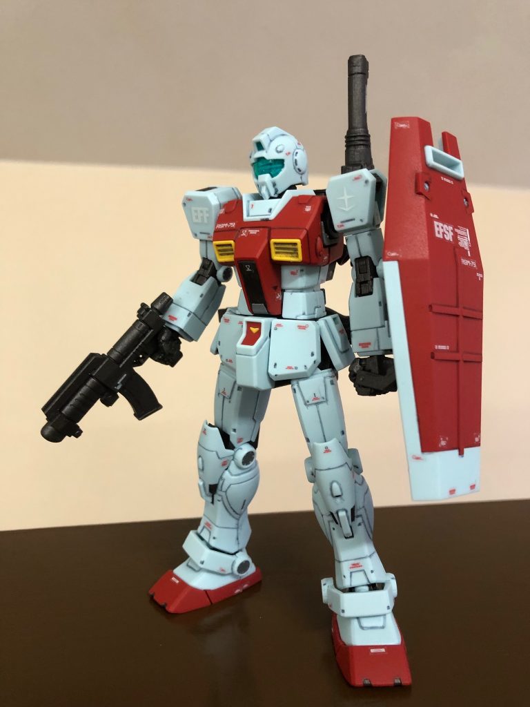 1/144 RGM-79 GM ショルダー•キャノン装備　ミサイルポッド装備　MSD–2枚目/制作者：takao_s