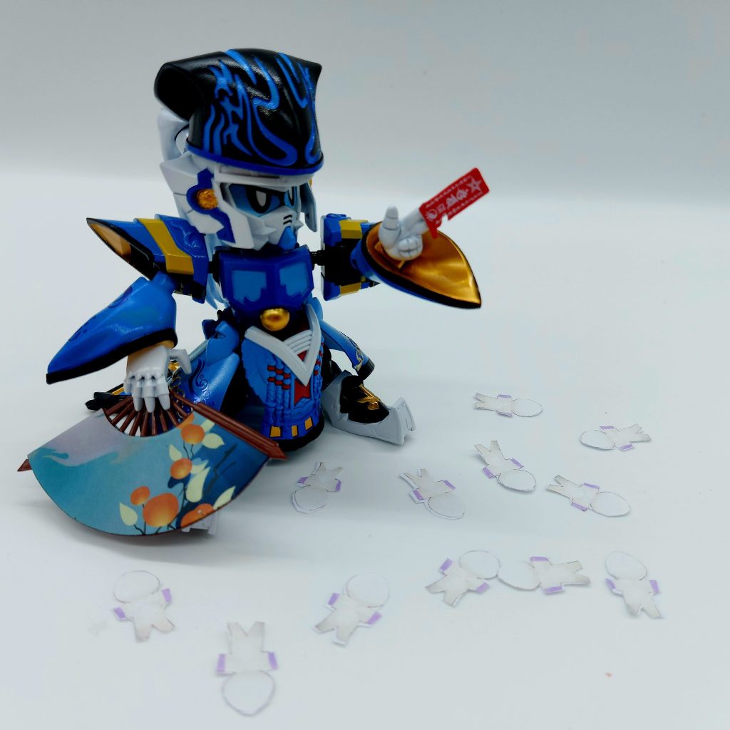 御霊は龍神 陰陽師 ゼロガンダム–4枚目/制作者：昨日の 🎈W