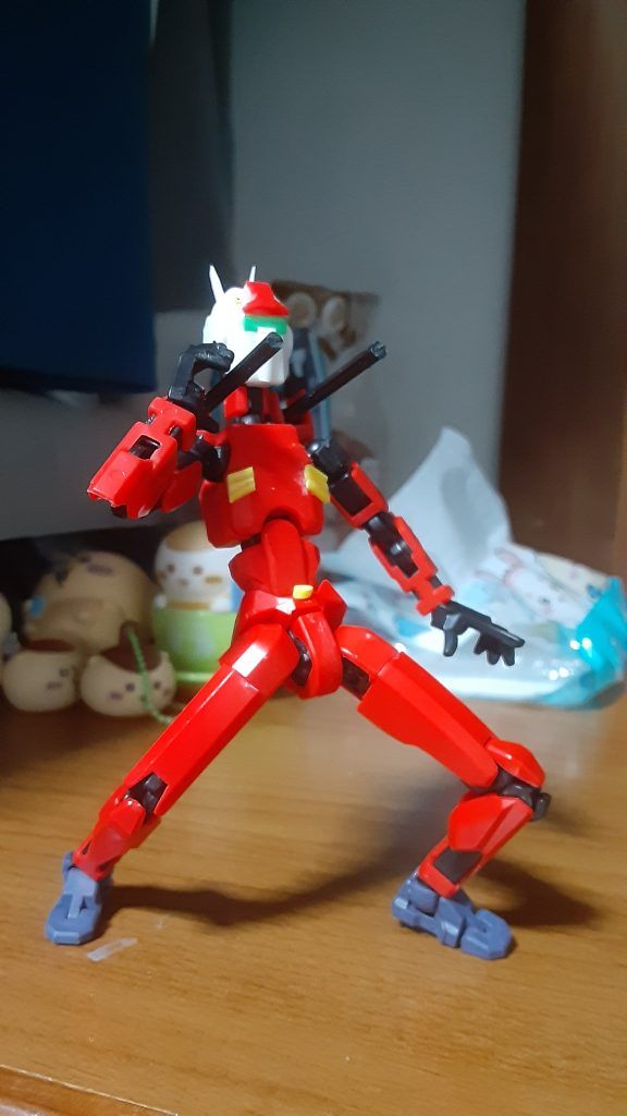 キャノン発射ポーズ①