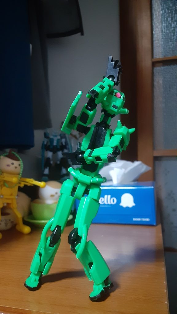 ダンサー風ポーズ