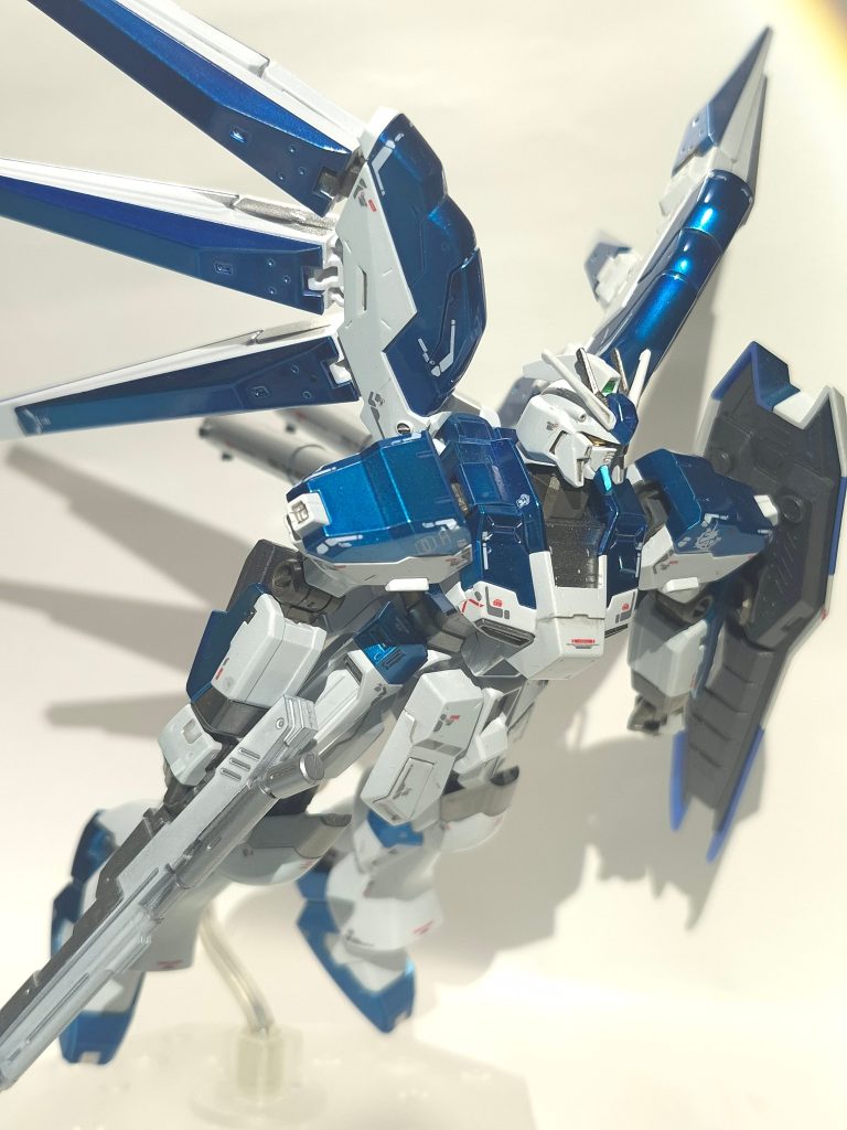 HG　Hi νガンダム　メタリック塗装–5枚目/制作者：KENSAN.