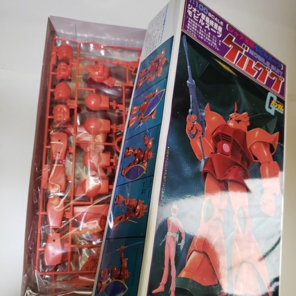 【製作過程_01】旧キット1/100 シャア専用ゲルググ【フル可動／アニメ劇中フォルム徹底再現版】
