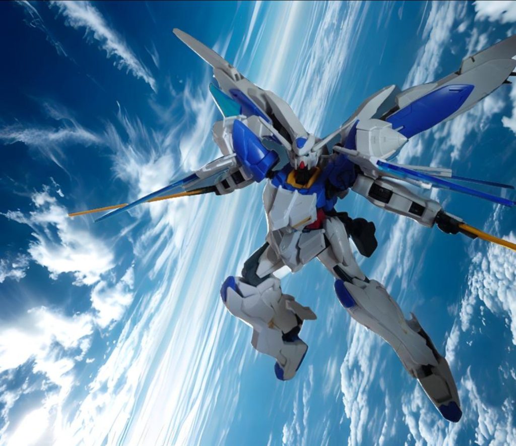 ダブルオーガンダム＋ガンダムバエル