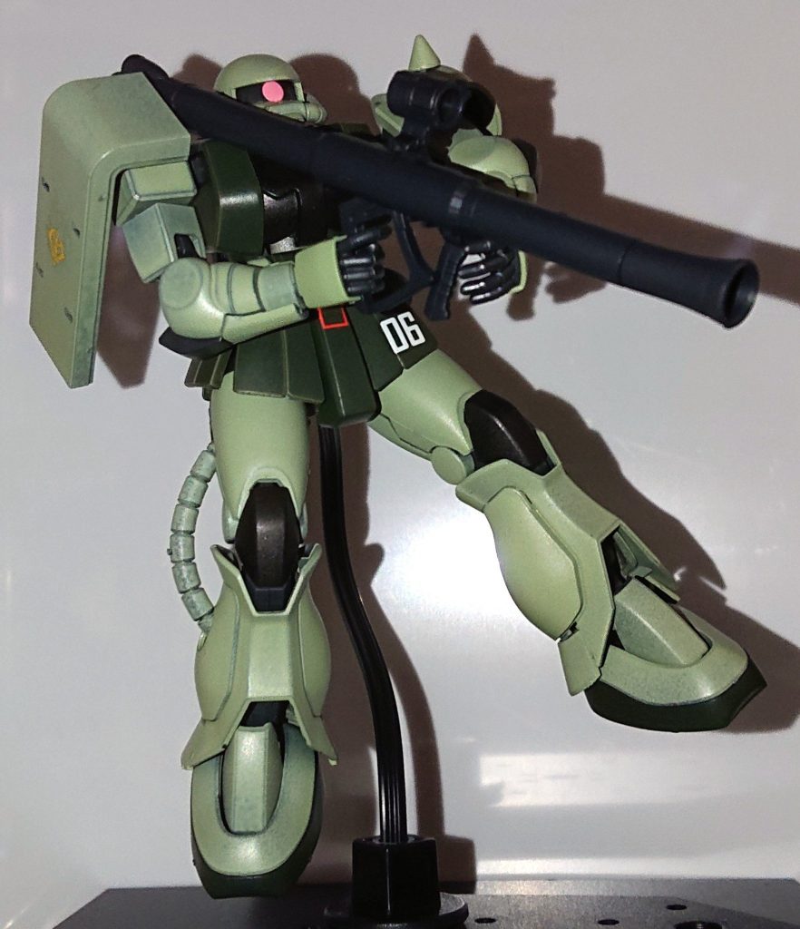 射撃ポーズ(バズーカ)