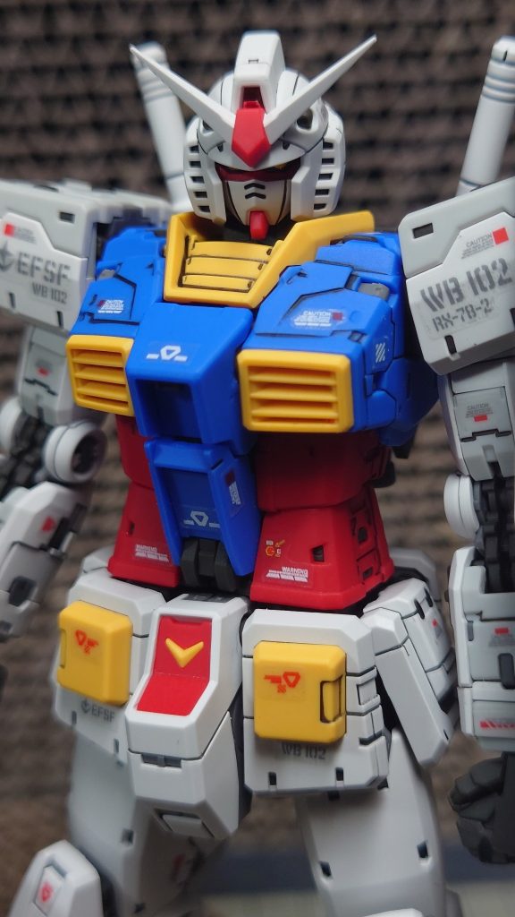 ガンダム　RG Ver.2–7枚目/制作者：あれく myT 積みプラ崩したい