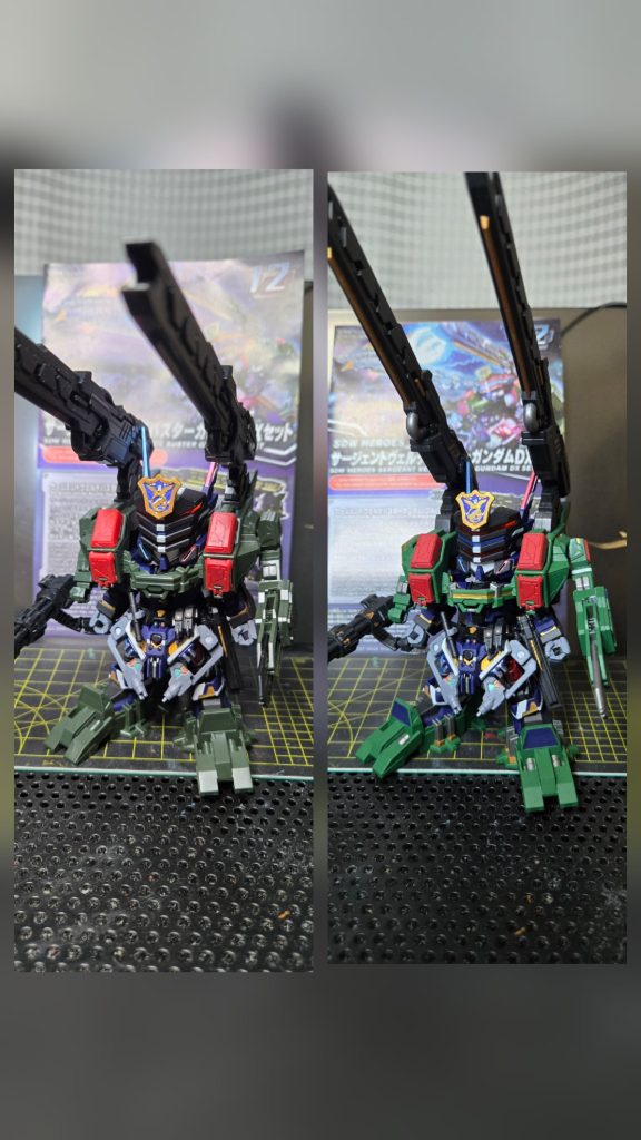 サージェント ヴェルデバスターガンダムDXセット–2枚目/制作者：セナ２１