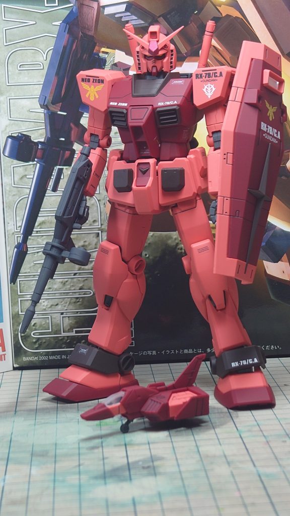 キャスバル専用ガンダム　Ver.1.5–3枚目/制作者：あれく myT 積みプラ崩したい