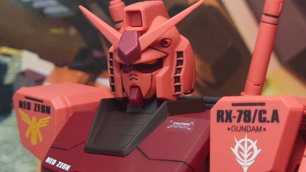キャスバル専用ガンダム　Ver.1.5–4枚目/制作者：あれく myT 積みプラ崩したい