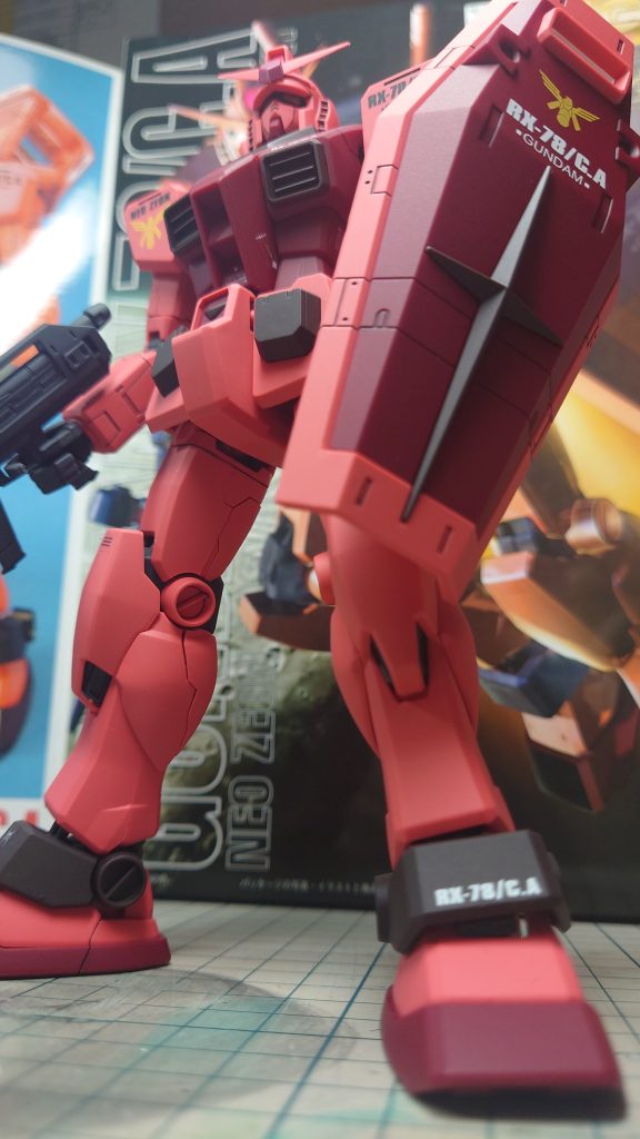 キャスバル専用ガンダム　Ver.1.5–2枚目/制作者：あれく myT 積みプラ崩したい