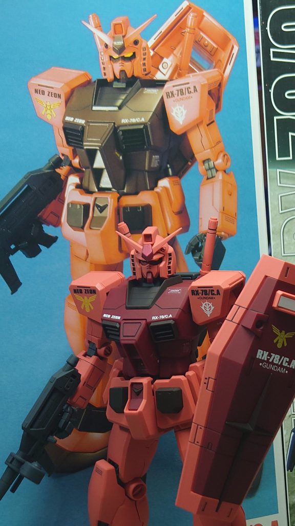 キャスバル専用ガンダム　Ver.1.5–3枚目/制作者：あれく myT 積みプラ崩したい