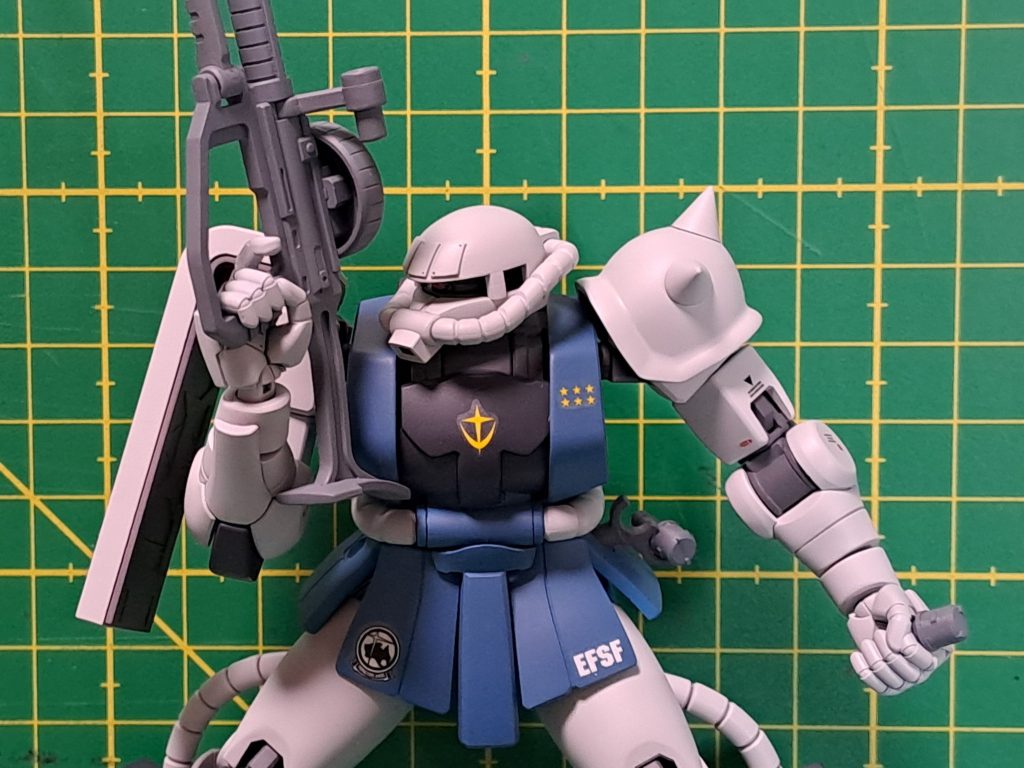ザクII J型（連邦軍鹵獲仕様）–7枚目/制作者：遠藤俊彦