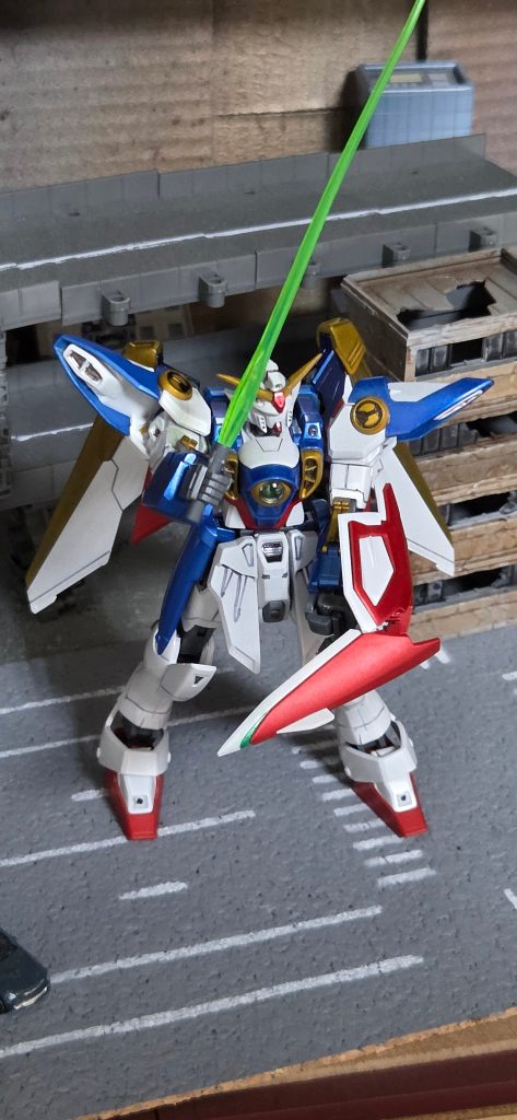 今回頭部のアトハメ加工とアンテナのシャープ化を実施しました。手を加えられたのがそのくらいしかなかったとも言います。