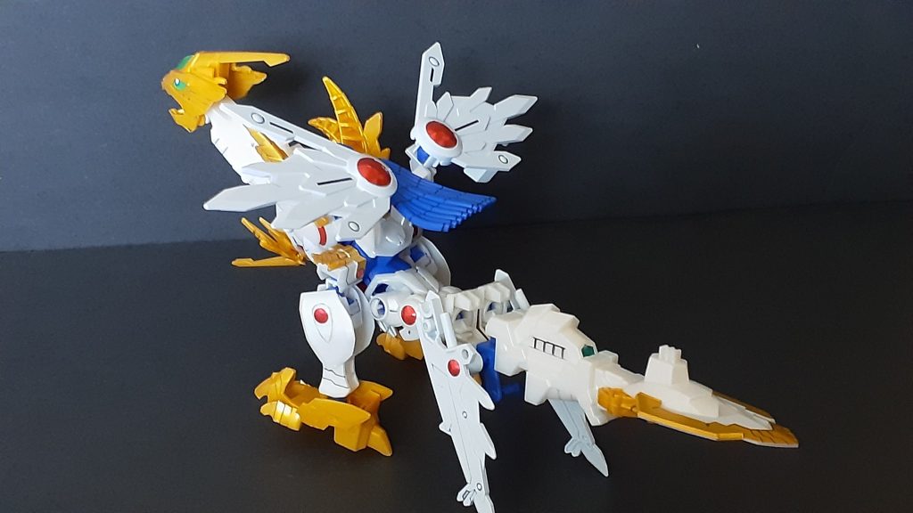 結構うまくドラゴンぽさを表現できてる形かと。