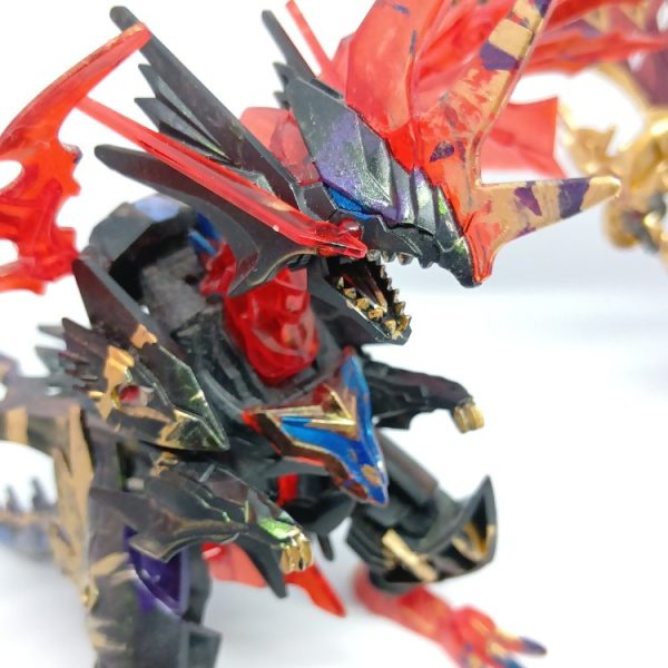 娘の作品　SDガンダム ダークグラスパードラゴン