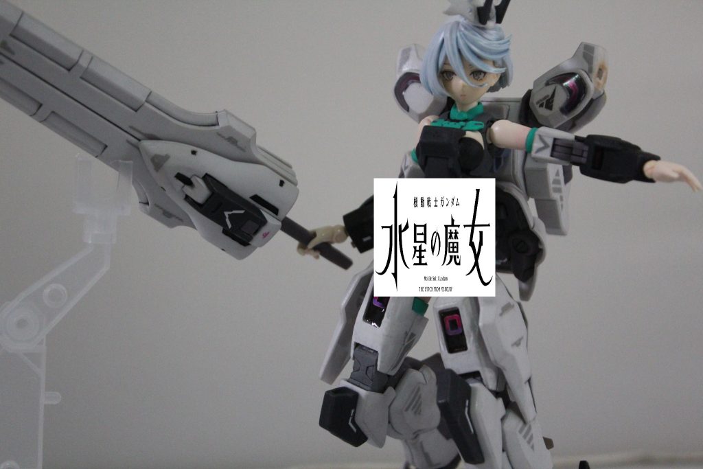 デカールは「水星の魔女 汎用3」https://bandai-hobby.net/item/01_4332/のジュターク社MS用を貼り付けています【専用は無いので、せめて同じジュターク社製MS用を】&nbsp;