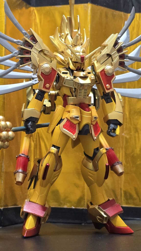 作品名：遅れてきたGW、、、<p>完成間近で肩関節がへし折れたので全治1ヶ月、、、 次回を待て！</p>
