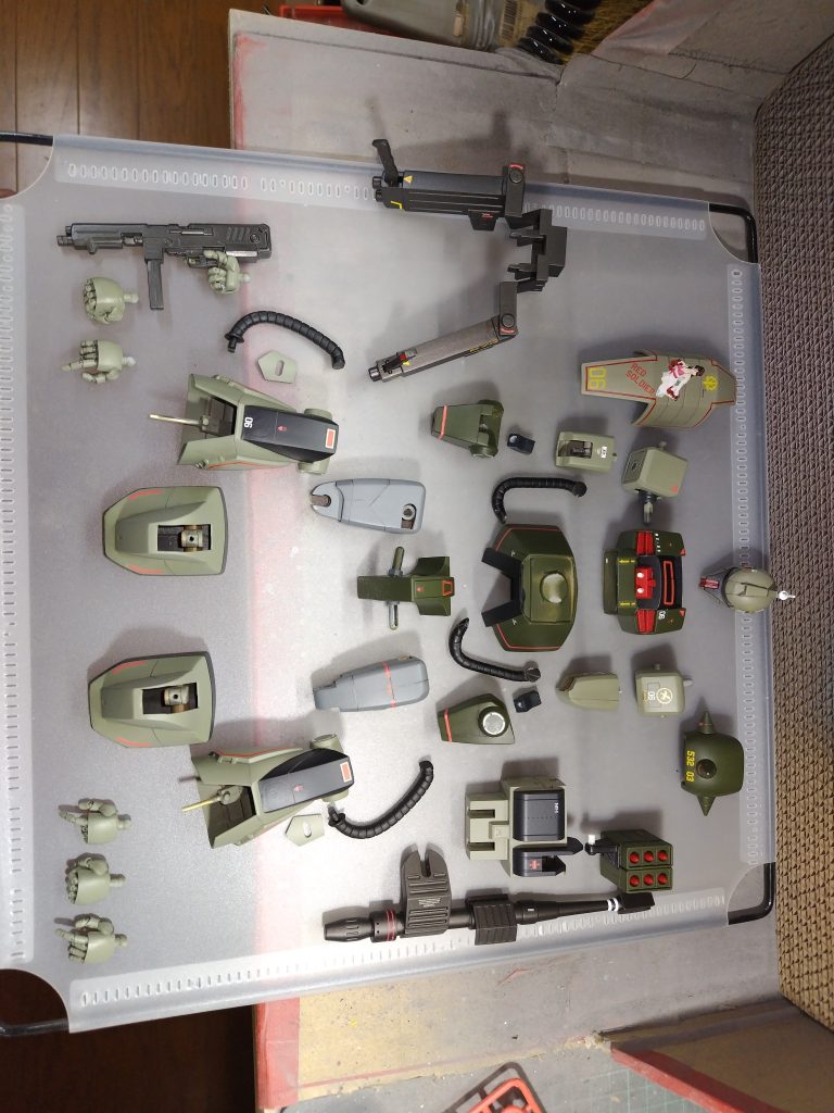 全体的改装部手のパーツはたまたま売っていたパーツを購入していますが、3Dプリンターの物らしいです。&nbsp;