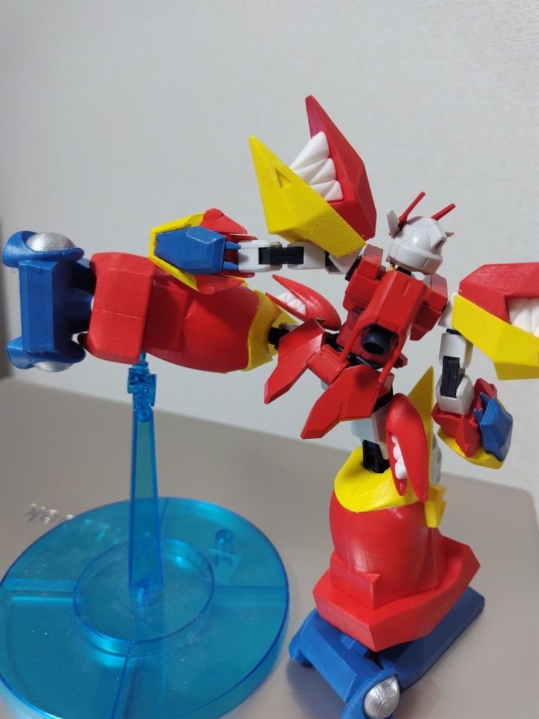 クラッシュ！この武器だけはOGよりMXのモーションのほうが好きですあと「クラッシュ！」の掛け声がカッコイイ！追記　　YouTubeで確認すると回し蹴りじゃなくて膝蹴りみたいなモーションでした記憶力って当てにならないそして最大火力の武装