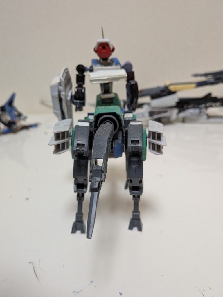 4脚地上輸送モビルスーツ【ツェンドルグ】–3枚目/制作者：オーカワ