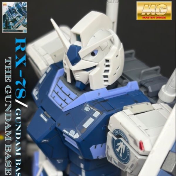 GW中に製作してましたw😆 【GUNDAM BASE COLOR  RX-78-2 GUNDAM Ver.3.0】