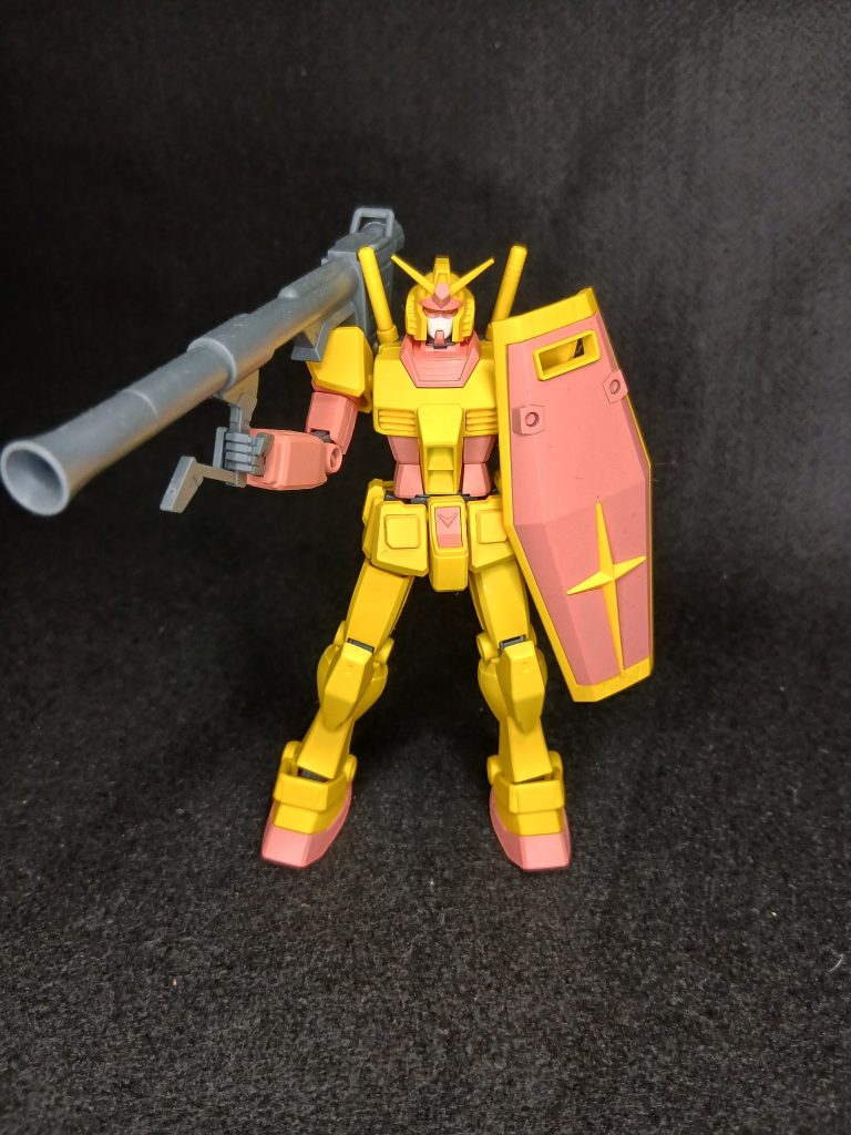 正直作る前はチキンタツタカラー…ダサくね？と思っていました(gundam-kao5)