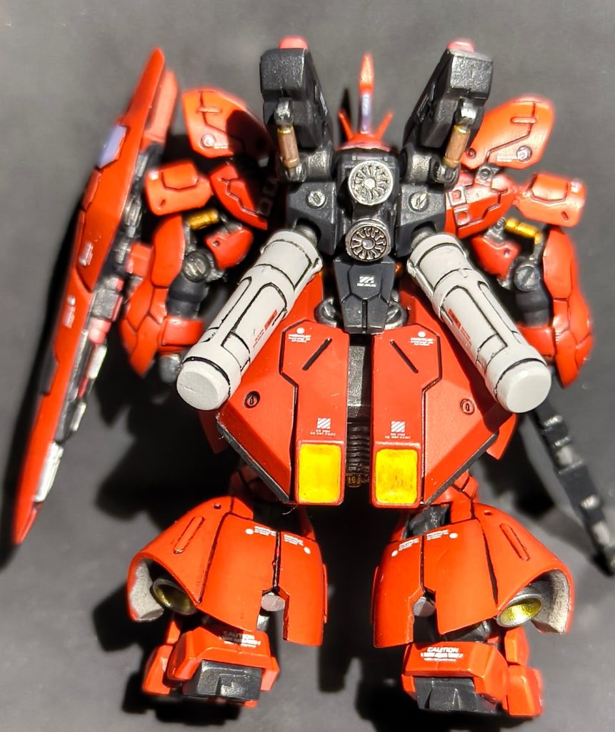 MSN-004 SAZABI ガンダムアーティファクト–5枚目/制作者：たぁーさん