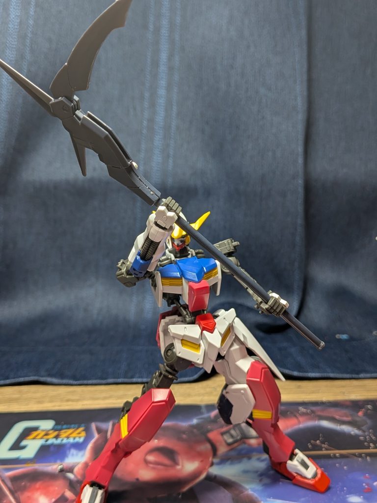 唐突にバルロス復活させるかとなりバルバトスを購入したためとりあえず作ってみました。久しぶりだしまずはリペアの姿を作ってみようと思い投稿しました。そのため一部フレームが露出しています。